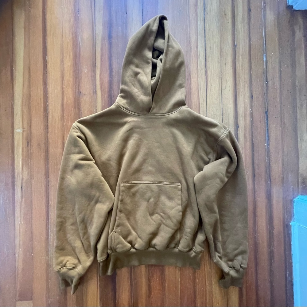 Yeezy Gap Hoodie Brown Medium